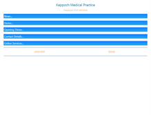 Tablet Screenshot of keppoch.org